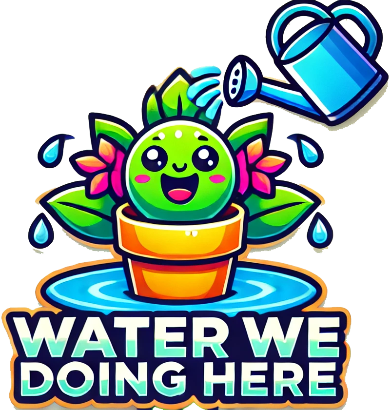Water We Doing Here Logo